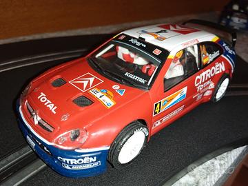 Slot car Scalextric Citroen Xsara 4wd rally nuova