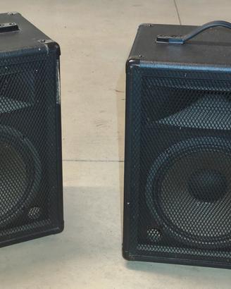 Coppia casse passive 8 Ohm  10 pollici