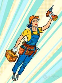 Tuttofare - pulizie,giardini restauro,animali