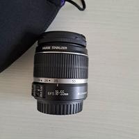 Obbiettivo Canon efs 18-55 mm