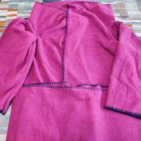 Coperta in pile con maniche 