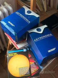 Collezione 35 VHS di Astronomia con schede