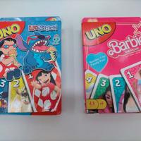 carte da uno Lilo e Stitch e Barbie nuove 