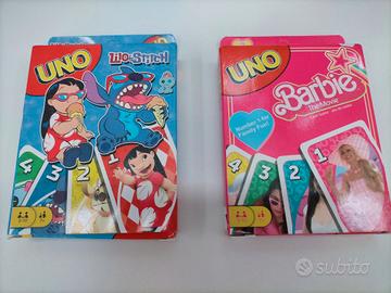 carte da uno Lilo e Stitch e Barbie nuove 