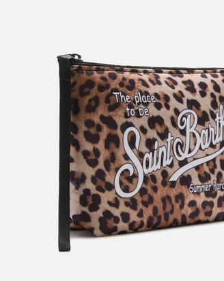 pochette MC2 Saint Barth leopardata nuova