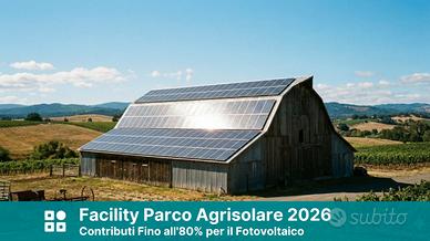 Facility Parco Agrisolare 2026: Contributi Fino al