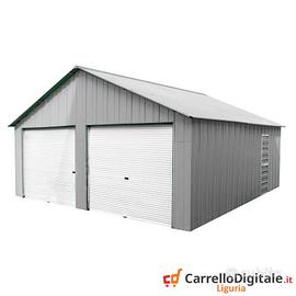 Box cantiere 664x721 2 saracinesche grigio chiaro