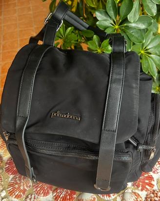 Zaino in tessuto nero