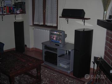 Home theatre Onkyo e Jamo speakers 