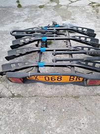 porta bici da gancio traino
