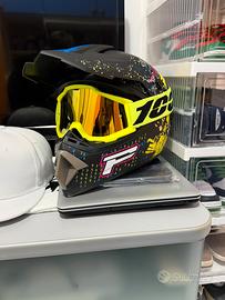 Casco Moto+Mascherina NUOVO