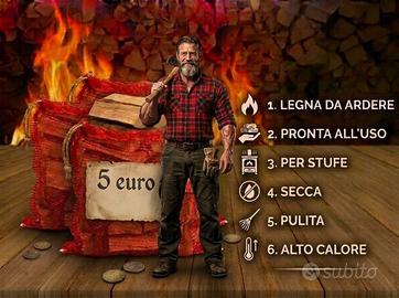 🔥legna in sacchi 🔥 