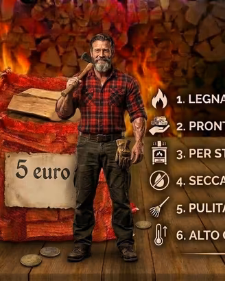 🔥legna in sacchi 🔥 