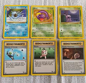 Carte Pokémon set Fossil