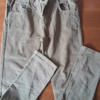 Pantaloni lunghi in velluto beige ZARA Boys