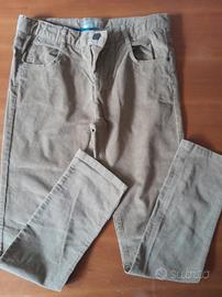 Pantaloni lunghi in velluto beige ZARA Boys