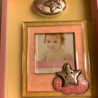 CORNICE PORTAFOTO BIMBA ARGENTO VALENTI e CO