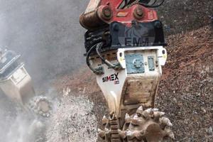 Testata fresante escavatore 190 / 240 q.li