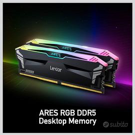 Ram DDR5 Lexar Ares 32gb 6400