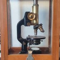 Microscopio antico C. Reichert Wien