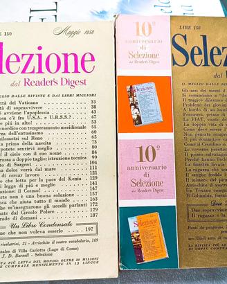 2  RIVISTE 1958 READERS DIGEST  SPECIAL EDITION
