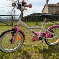 Bicicletta da bambina 16” come nuova