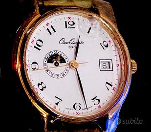 Orologio oro con fasi lunari completo Svizzero