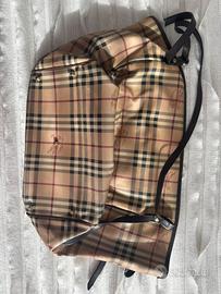 Borsa Burberry  nova check -restauro/ricamb