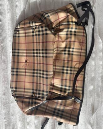 Borsa Burberry  nova check -restauro/ricamb