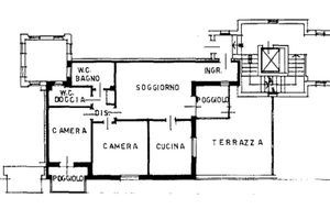 Appartamento con ampio terrazzo