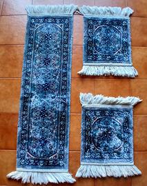 Parure / Set di 3 tappeti orientali