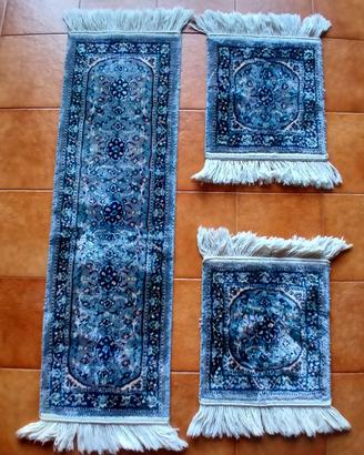 Parure / Set di 3 tappeti orientali
