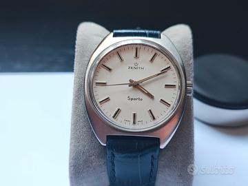 Zenith Sporto anni '70 cassa inox