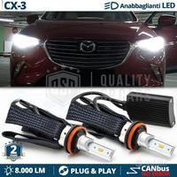 Kit LED H11 per MAZDA CX-3 Luci Bianco Ghiaccio