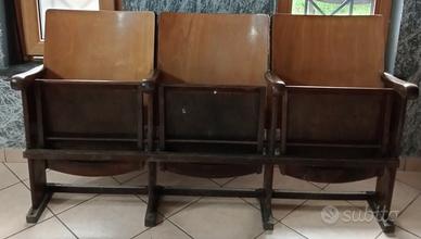 SEDIE CINEMA LEGNO