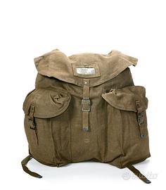 Zaino Militare in canapa + zaino tattico 2 in 1