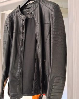 giubbino in simil pelle nuovo