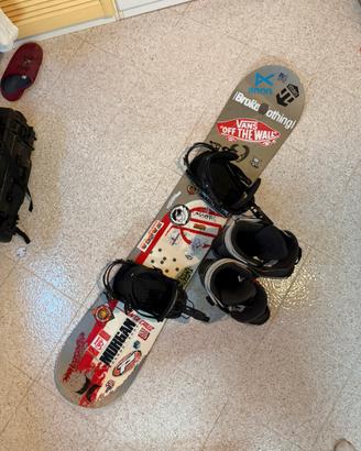 Kit Snowboard tavola 159 scarponi tg 44