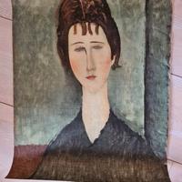 Riproduzione Olio su Tela di Amedeo Modigliani