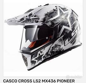 Casco LS2 Chaos da enduro cross nuovo