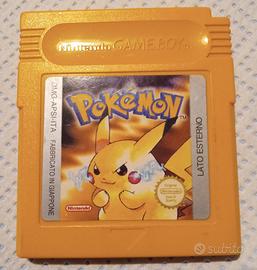 Pokemon giallo gameboy originale ita