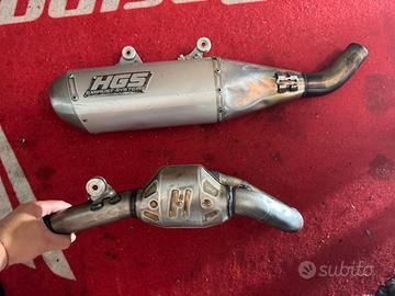 Scarico HGS completo KTM