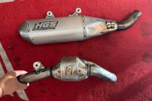 Scarico HGS completo KTM