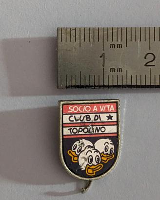 Club di Topolino Pin spilla Qui Quo Qua Socio Vita