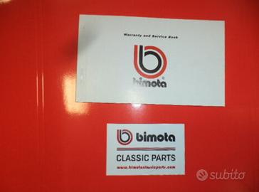 Libretto garanzia moto Bimota