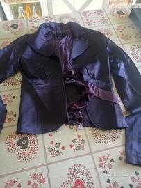 Blazer viola lucido