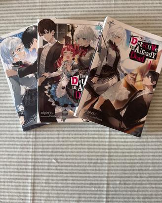 The Detective is Already Dead Light Novel V1-2-3