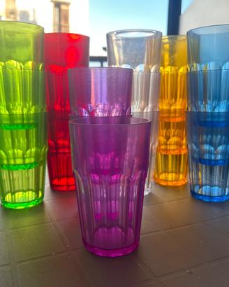 Bicchieri cocktail plastica
