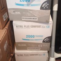 Guanti in nitrile senza polvere misura S