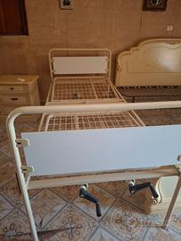 Letto in ferro rialzabile